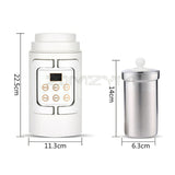 0.7L Multifunction Electric Kettle Mini Portable Electric Hot Water Cup Portable Outdoor Travel Fast Water Boiler Touch Control