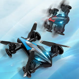 2.4G Ground-Air Drone Quadcopter Fly Car Air Ground Dual Mode Headless RC Helicopter One-Key Return Remote Control