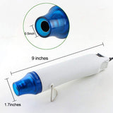 US Plug 110V 300W Mini Portable Heat Gun for Heat Shrink Tubings and Drying Paint Hand-Hold Hot Air Gun