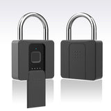 New design Anti Rust Fingerprint Lock support waterproof lock Padlock With Key