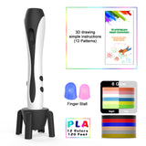 3D Pen PLA Filament 1.75mm 3D Printing Pen DIY Pens Drawing Pencil With LED Screen Birthday Educational Gift For Kids