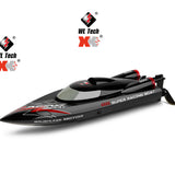 WL916 2.4Ghz RC High Speed Racing Boat 55km/h Speedboat Boat 2 Channels Rechargeable Batteries Boat Control Remote Gifts For Kid