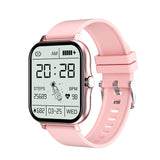 NEW GT20 Ultra-thin Smart Watch 1.69 inch Square Screen Bluetooth Call IP67 Waterproof Long Standby Watches Heart Rate Blood O