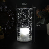 LED Rechargeable Bar Table Lamp Restaurant Cafe Home Colorful Atmosphere Lamp Crystal Lamp Holiday Gift Free Shipping