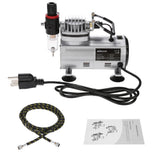 Professional Air Compressor Set Hobby Paint Spray Set Nail Art Sprayer with Braided Air Hose  spray gun professional paint gun