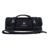Roll Tool Bag Large Wrench Roll Up Portable Pouch Bag 20 Pockets Kit Telescope Storage Oxford Bag for Electricians Mechanics