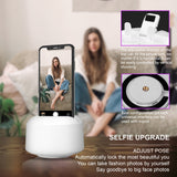 360 Degree Rotate Camera Object Tracking Motion Capture Face Recognition Mobile Phone Live Broadcast PTZ Stand Base