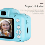Mini Kids Camera 2 Inch HD Screen Digital Cameras Toys Video Recorder Camcorder Children's Birthday Christmas Gift Boys Girls