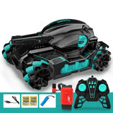 2.4G Water Bomb RC Tank 4WD Gesture Sensing Water Bomb Stunt Drift Tank Light Music Off Road Car Model Kid Toy Boy Birthday Gift