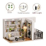 New Year Christmas Gifts Doll House DIY Miniature Dollhouse Toy Furnitures CasaDolls Houses Toys For Childred Birthday GiftsZ007