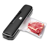 Vacuum Sealer Machine Automatic Food Sealer Packer Air Sealing System with 15 Vacuum Seal Bags, Dry Moist Food Modes A0NC