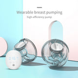 Electric Automatic Wearable Double Breast Pump Portable Baby Nipple Silence Suction Cup Feeding Milk Bottles Charging