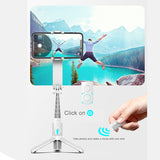 3IN1 Universal Handheld Gimbal Stabilizer 360 Rotation Selfie Stick Tripod With Fill Light For Smartphone Iphone Samsung Vedio