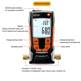 Testo 552 Digital Vacuum Gauge with Bluetooth for Refrigerant System and Heat Pump Measuring Pressure Smart Probes APP