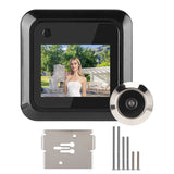 2.4 Inch Video Doorbell 95 Degree Peephole Viewer Video Eye Door Bell Smart Home Outdoor Camera Monitor Visual Doorbell