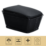 Rear Bike Basket Large Capacity Metal Wire Bicycle Basket Waterproof Rainproof Cover mtb accessories bag for bicycle