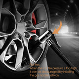 Digital Tyre Inflator Portable Air Compressor 12V Electric Car Tyre Inflator Digital LED Light for Car Tires, Bicycles