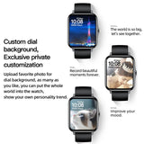M5 Smart Watch Women Men Bluetooth Call Thermometer 1.75inch IPS Big Screen IP68 Waterproof Smartwatch Heart Rate Sleep Monitor