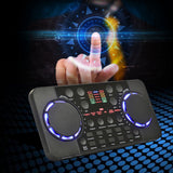 V300 Pro Live Streaming Sound Card 10 Sound Effects  4.0 Audio Interface Mixer for DJ Music Studio Recording Karaoke
