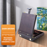 Wood Easel for Painting Sketch Easel Drawing Desk Table Box Oil Paint Laptop Accessories Painting Art Supplies For Artist Child