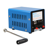 Hand Crank Generator USB Charger High Power Dynamo for Outdoor Camping Traveling Survival Electrical Equipment