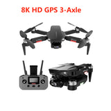 FEICHAO X2 PRO 3 RC Drone 8K Professional Dual HD Came 3-Axle Gimbal Remote Control Wifi GPS FPV Brushless Motor RC Quadcopter