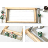 Easy Operation Beehive Frame Wire Assemble Tool Langstroth Dadant Beehive Frame Wiring Board Assemble Frame Wire Beekeeping Tool