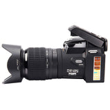 POLO D7200 Digital Camera 33MP Auto Focus Professional DSLR Camera Telephoto Lens Wide Angle Lens Appareil Photo Bag Tripod DV