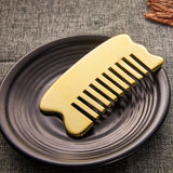 Gua Sha Brass Scraping Board Body Face Massage Tool Detoxify Health Care Copper GuaSha Board Metal Scraper