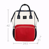 LAND Nappy Bags Big Capacity Baby Diaper Bag Waterproof Baby Care Nappy Changing Bag Fashion Mother Backpack for Travel