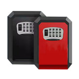 Key Storage Secret Box Organizer 4 Digit Combination Password Security Code Lock No Key Home Key Safe Box