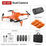 HKNA New S608 GPS Drone 6K Dual HD Camera Professional Aerial Photography Brushless Motor Foldable Quadcopter RC Distance 3000M