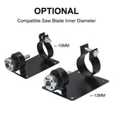 10mm Electric Drill Cutting Seat Stand Hand Drill Cutter Holder with 2 Wrenches for Cutting Polishing Grinding