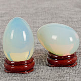 Undrilled Opalite Yoni Eggs 3Pcs/Set Natural Crystal Ben Wa Ball Tightening Vaginal Muscle Exercise Massage Kegel Health Care