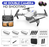 E525 PRO RC Quadcopter Profissional Obstacle Avoidance Drone Dual Camera 1080P 4K Fixed Height Mini Dron Helicopter Toy