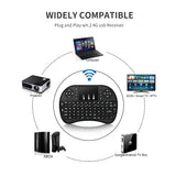 I8 Air Mouse 2.4GHz Mini Keyboard Wireless Touchpad No Backlit Remote Control For X96 mini H96max Android TV BOX PC Gamepad
