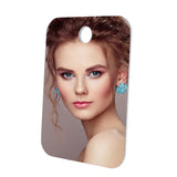 Acrylic Anti Fog Shower Mirror Bathroom Unbreakable Mirror Bath Room Home Shower Makeup Tool Shaving Mirror With Suction Cup