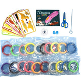 Portable 3D Pen Original DIY 3D Printing Pen With ABS Filament Creative Toy Birthday Gift For Kids Design Drawing DIY Pen