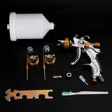 Professional HVLP Spay Gun 1.4/1.7/2.0mm Nozzle Gravity Airbrush for Car Painting Water Based Air Spray Gun Furniture Wall