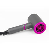 2000W Folding Hair Dryer Portable Handle Seamless Folding Household Hair Dryer Strong Wind Air Cold/Hot Air Diffuser Fast Dry