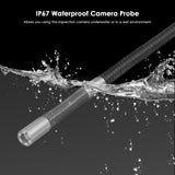 2-Way Industrial En-doscope Rechargeable Wi-Fi Transmission 2.0 Million Pixel Borescope 8 Led IP67 Waterproof Inspection Camera