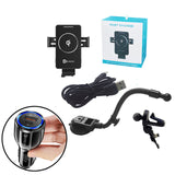 Dual Coil Wireless Car Charger, Auto-Clamping Car Mount for Samsung Galaxy Z Flip3 5G,Fast Charging Air Vent Dashboard Windshiel