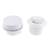 12V RV Ceiling Fan Roof Vent with LED Light for Camper Trailer Motorhome