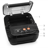 80mm Paper Wireless Portable Receipt Thermal Printers Bluetooth-Compatible Android and iOS free SDK No Need Ink or Toner Recibos