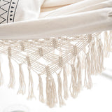 200cm * 150cm Hammock Boho Style Brazilian Macrame  Fringed Deluxe Double Hammock Net  Chair Indoor Hanging Swing Home Decor