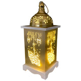 2023 Muslim Ramadan Festival Decor Supplies LED  Lantern Pendant EID Mubarak Light Ornament Ramadan Decoration for Home
