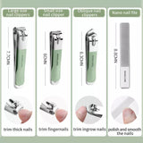 Professional Manicure Tools Set Stainless Steel Nail Clipper Hand Foot &amp; Nail Tools Pedicure Paronychia Nippers Trimmer Cutters