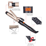 25mm Professional LCD Hair Curler Adjustment Temperature Hair Curl Irons Curling Wand Roller Big Waver Hair Styling Tools