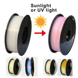 1.75mm 3D Printer Filament PLA Series Special Effect 1Kg 500g 250g with Spool Plastic Filaments Wood / Shinning / Rainbow PLA