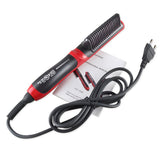 Hair Straightener Durable Electric Straight Hair Comb Brush LCD Heated Ceramic Hair Straightening Brush EU/US Plug